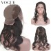 360 Lace Frontal Closure With Wig Cap,Body Wave Human Virgin Hair,Pre Plucked